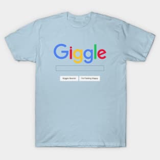 Quotes To Live By Big Tech Logo Parody Laughter T-Shirt